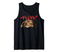 Chocolate Lab Mom The Lab Mother Brown Labrador Retriever Camiseta sin Mangas
