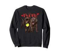 Chocolate Lab Mom The Lab Mother Brown Labrador Sudadera