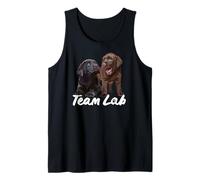 Chocolate Lab Puppy Brown Labrador Lover The Lab Padre Mamá Camiseta sin Mangas