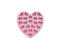 Chocolate Mold, 22-Cavity Heart Shape Non Stick, 3.82x0.51x3.86 Inch Candy Tray, Comfort Aid with Baking Style, Compact Supply with Kitchen Use, Home Accessories for Valentine's Day and Wedding Usage