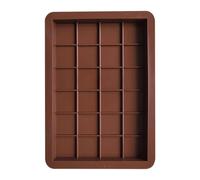 Chocolate Mold, 24-grid Chocolate Candy Mold, Chocolate Making Food Preparation Mold, Chocolate Mould, Soft Food-Grade Chocolate Food Preparation Mold For Cake Decoration