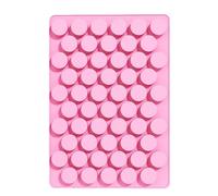 Chocolate Mold, Non Stick Cupcake Baking Maker, Handmade Round Craft Mold, Flexible and Reutilizable Design, 6,06 x 8,74 pulgadas for Chocolate, Galletas, Fire Wax, Fondants, Soap Making