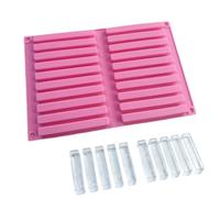 Chocolate Mold - Stick Baking Supply, Reusable Ice Cube Trays Kit | Cavity Reusable Baking Supplies Freezer Ice Cube Molds for Bakers Parents Beginners Professionals Party Home Apartment