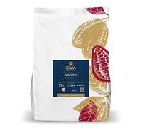 Chocolate Negro Gourmet 72% Cacao 4 kg | Chocolate Premium Italiano para Repostería, Postres y Fondue | ICAM Vanini