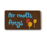 Chocolate per molts anys 29mmx54mm env. 60 und.