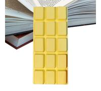 Chocolate Stress Relief Toy - Realistic Sensory Desk Decor, Fake Food Fidget For Stress Relief Finish, 16x7cm Portable Size + 50g Lightweight Build, High qualityy Silicone- For Adults