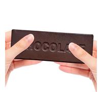 Chocolate Stress Toy - Sensory Squeeze Fidget, Ultra-Realistic Slow-Rise Pinch Toy with High-Density Memory Foam, Tactile Hand Exerciser, Novelty Relaxation Tool for Studying and Office Desk