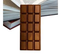 Chocolate Stress Toy - Soft Slow Rising Relax Tool | Chocolate Stress Ball Scented Hand Fidget Tool Relaxation for Adults, Home, Office, Travel or School, 16x7cm