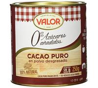 Chocolates Valor - Cacao Puro En Polvo Desgrasado - 250 g - [pack de 2]