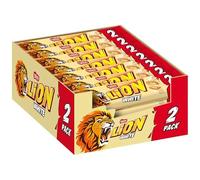 CHOCOLATINA LION WHITE 30 UNIDADES DE 60GR FORMATO GRANDE X2 TOTAL 1800gr total