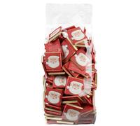 Chocolatinas de Papá Noel - bolsa de 500 gramos - 100 unidades
