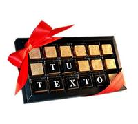 Chocomensaje: PERSONALIZADO . Chocotelegrama de 18 bombones (ERES LO MAS)