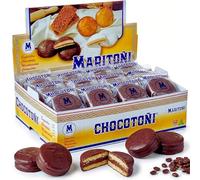 Chocotoñi Pack de 20 Unidades - Martitoñi Cubierta de Chocolate 75 g - Dulce Gourmet de Granada - Bizcocho de Chocolate