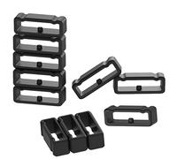 Chofit Anillos de cierre compatibles con correas de reloj Suunto Spartan Sport Wrist HR Baro/Suunto 9 baro/7/Core/Core Alpha/D5 de 24 mm de ancho, trabillas de silicona, cierres de bloqueo, color