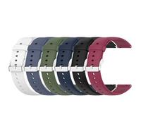 Chofit Correas compatibles con P99/P98/P95/P66/T80/T70/T60/Y66/P114/S68/BW02/LW36/IDW26/S51/G28, bandas deportivas de silicona suave de 22 mm, paquete de 6, talla única, Silicona, No es una piedra