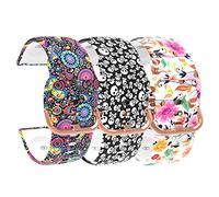 Chofit Correas compatibles con Popglory Correa, 3-Paquete Unidades 20mm patrón Banda (3C)