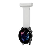 Chofit Correas de llavero de enfermera compatibles con Garmin Venu 3 de 45 mm/Venu 2 de 45 mm/Vivoactive 4, broche de silicona suave de 22 mm para Darth Vader/Forerunner 265 255, One Size, Silicona