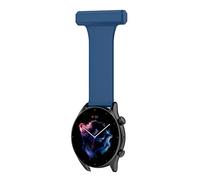 Chofit Correas de llavero de enfermera compatibles con Garmin Venu 3 de 45 mm/Venu 2 de 45 mm/Vivoactive 4, broche de silicona suave de 22 mm para Darth Vader/Forerunner 265 255, One Size, Silicona