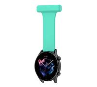 Chofit Correas de llavero de enfermera compatibles con Garmin Venu 3 de 45 mm/Venu 2 de 45 mm/Vivoactive 4, broche de silicona suave de 22 mm para Darth Vader/Forerunner 265 255, One Size, Silicona