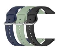 Chofit Correas de reloj de repuesto compatibles con DDXCAW P2/AcclaFit P5, pulsera de silicona deportiva suave para reloj inteligente P5/P2, paquete de 3, talla única, Silicona, No es una piedra