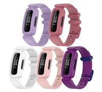 Chofit - Correas de repuesto compatibles con Fitbit Ace 3, correa de silicona suave, ajustable, flexible, correa de brazo para niños 6+ para Ace 3/Inspire 2 Activity Tracker (5B)