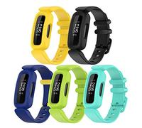 Chofit - Correas de repuesto compatibles con Fitbit Ace 3, correa de silicona suave, ajustable, flexible, correa de brazo para niños 6+ para Ace 3/Inspire 2 Activity Tracker (5C)