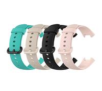 Chofit Paquete de 4 correas compatibles con Redmi Watch 2 Lite/Redmi Watch 2/Xiaomi Mi Watch Lite 2, correa de repuesto deportiva de silicona suave (4B)