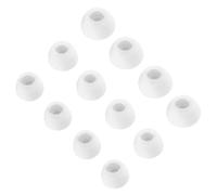 Chofit Tapones compatibles con almohadillas JBL Wave Beam, almohadillas de silicona suave de repuesto para auriculares intraurales, 3 tamaños, 6 pares (blanco)