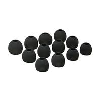 Chofit Tapones compatibles con EarFun Air Pro 3, almohadillas de repuesto de silicona suave, 3 tamaños, 6 pares (negro)