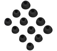 Chofit Tapones para los oídos compatibles con Soundcore by Anker P40i/P30i/Sport X10/Space A40/Life P3, P2 Mini, P2, A1, 3 tamaños, 6 pares (negro)