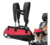 Chog Carry Sling - Bolso portátil para perros, portador seguro de envoltura para mascotas | Eslinga de viaje ligera, de material suave, chaleco de elevación de rehabilitación