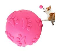 Choge Scheaky Toy Bouler - Juguete interactivo duradero para masticar para perros pequeños y pequeños, bola de goma inflable, flexible y segura para recuperar, tirar y jugar, juguete de dientes