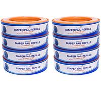 ChoiceRefill Compatible con cubos Diaper Genie, paquete de 8, 2600 unidades