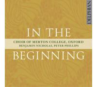 Choir of Merton College, Oxford In the Beginning (CD) Album (Importación USA)