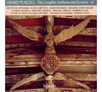 Robert King: The King's Consort - Purcell: The Complete Anthems and Services, Vol. 4