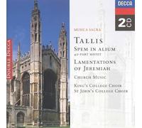Choir Of St. John's College, Cambridge - Tallis: Spem in Alium; The Lamentations of Jeremiah etc.