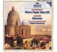 Choir Of Westminster Abbey - Palestrina: Missa Papae Marcelli / Allegri: Miserere