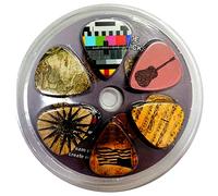 Choix Creanoso Vintage Guitare (12-Pack) - Cadeaux et Guitare Music Premium Accessoires pour le mari Dad garçons Fils hommes Lui Petit ami Musicien Cadeau - moyen Gauge Celluloid - Le meilleur papa Cadeaux