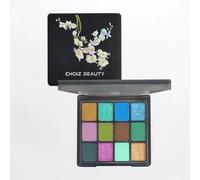CHOIZ BEAUTY - Plant Series 12-Color Eyeshadow Palette Moth Orchid - 16.5g