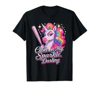 Choke On My Radiance Funny Unicorn Rainbow Actitud Camiseta