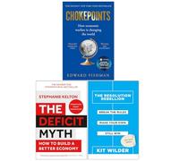 Chokepoints by Edward Fishman, The Deficit Myth by Stephanie Kelton & The Resolution Rebellion by Kit Wilder 3 Books Collection Set