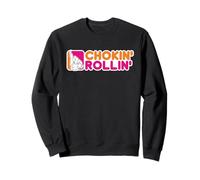 Chokin' Rollin' - Jiu Jitsu Mat Life Actitud Sudadera