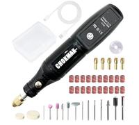 CHOKMAX Herramienta Rotativa Inalámbrica, 3.7V Li-ion Mini Kit Multi-Herramienta Rotativa con 42pcs Accesorios Amoladora Eléctrica Rotativa 16000rpm Velocidad DIY para Pulir, Limpiar y Grabar