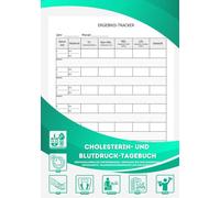 Cholesterin- und Blutdruck-Tagebuch: Protokollieren Sie Testergebnisse, verfolgen Sie Ihre Ernährung, Medikamente, Trainingsgewohnheiten und Ihr Gewicht