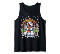 Cholo Claus - Suéter Feo de Navidad - Papá Noel Mexicano Divertido Camiseta sin Mangas