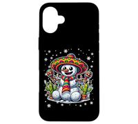 Cholo Claus - Suéter Feo de Navidad - Papá Noel Mexicano Divertido Carcasa para iPhone 16 Plus