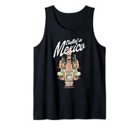 Cholula Crafted in Mexico Bottle Illustration Hot Sauce Camiseta sin Mangas