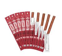 Chomps Paquete de 10 palitos de carne ahumados para barbacoa y alimentos para hierba - Keto, Paleo, Whole30, 10 g de proteína de carne magra, sin gluten, sin azúcar, sin ingeniería genética