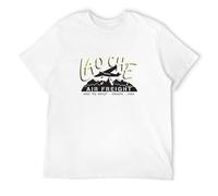 CHONG NA DUO Indiana Jones Inspired Lao Che Air Freight Mens T-Shirt Top Retro Film Size L