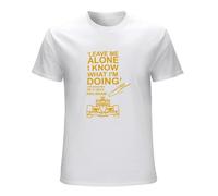 CHONG NA DUO Kimi Raikkonen Leave Me Alone I Know What I'm Doing Mens Tshirt Size XL
